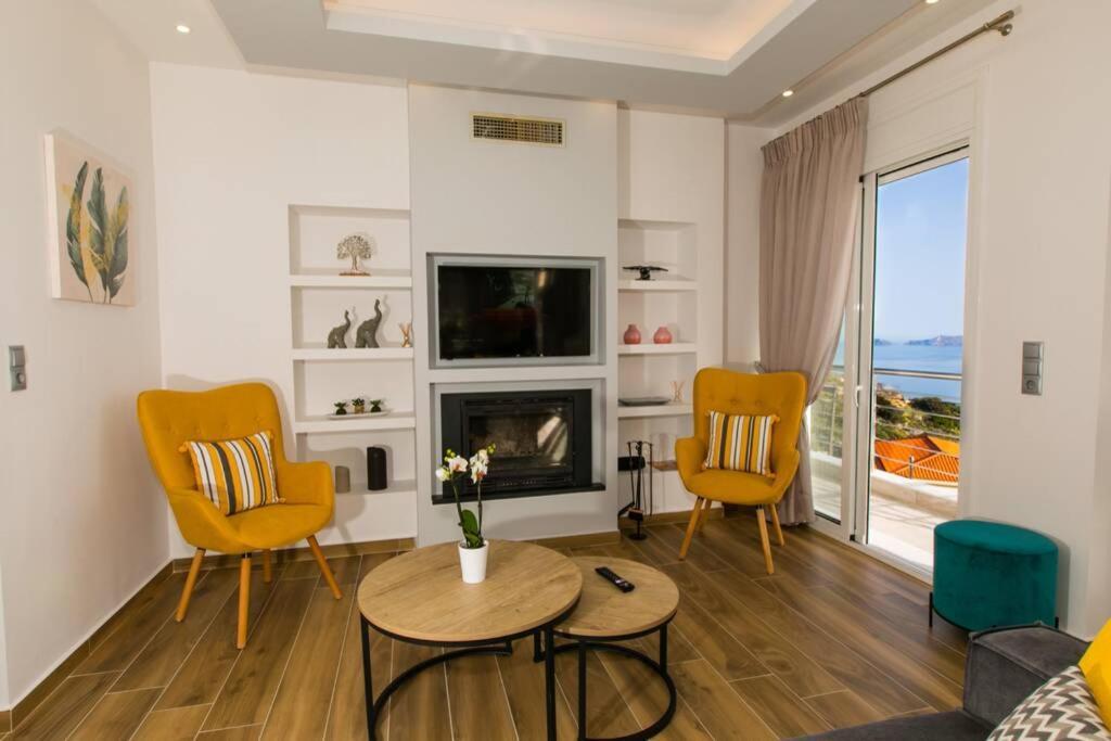 Chrysi'S Ocean View Retreat Kerames Exterior foto
